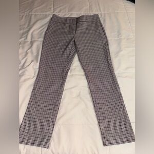 Ann Taylor Plaid Black And Brown Pants Size XS New Signature Serie